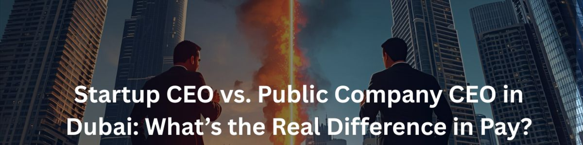 Startup CEO vs. Public Company CEO in Dubai: What’s the Real Difference in Pay?